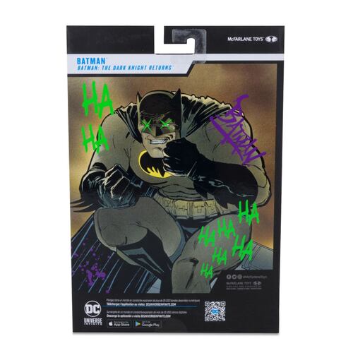 Figura de colección 7" Batman: Dark Knight Returns. Jokerized (Gold Label)