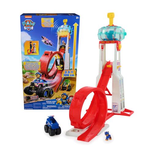 Torre con Luces y Sonidos Super Loop Rescue Wheels PAW Patrol