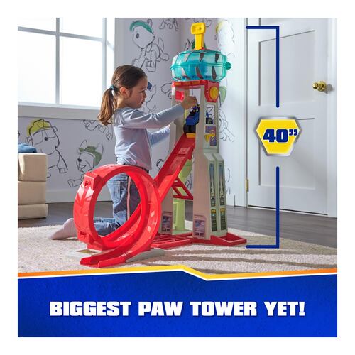 Torre con Luces y Sonidos Super Loop Rescue Wheels PAW Patrol