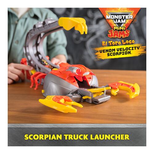 Set de Juego El Toro Loco Venom Velocity Scorpion Monster Jam