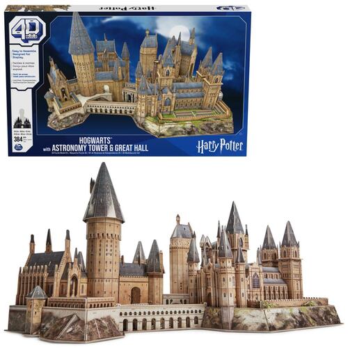 Rompecabezas 4D Castillo de Hogwarts