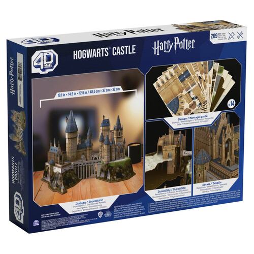 Rompecabezas 4D Castillo de Hogwarts