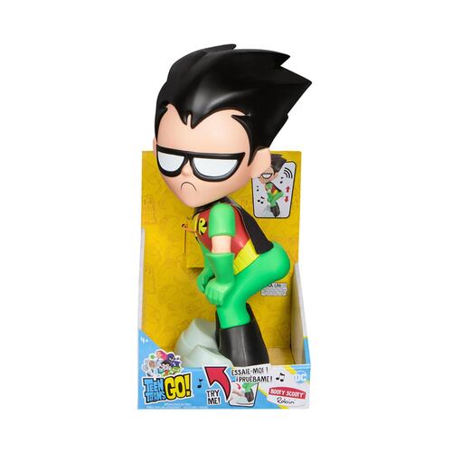 Figura Robin Booty Scooty Teen Titans Go! ¡Baila a su Propio Ritmo!