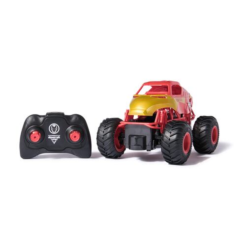 Vehículo Radio Control Marvel Iron Man Monster Jam