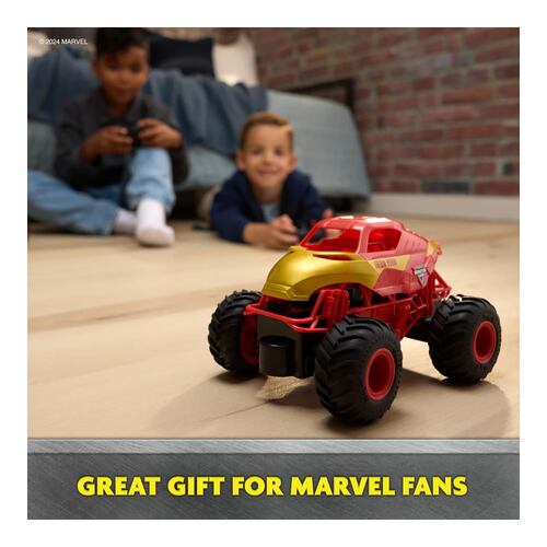 Vehículo Radio Control Marvel Iron Man Monster Jam