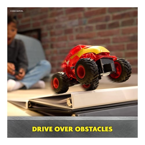 Vehículo Radio Control Marvel Iron Man Monster Jam