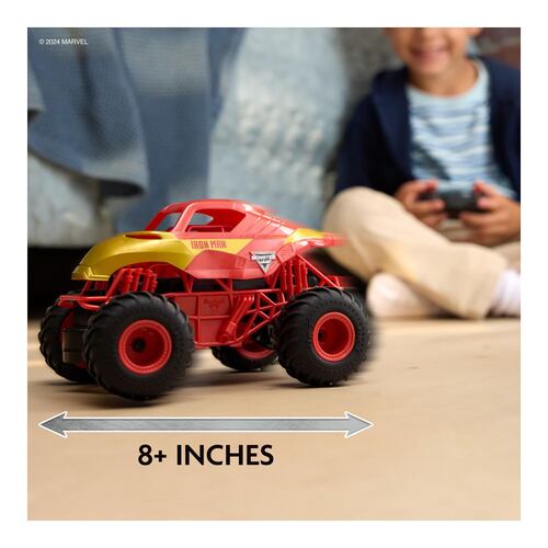 Vehículo Radio Control Marvel Iron Man Monster Jam