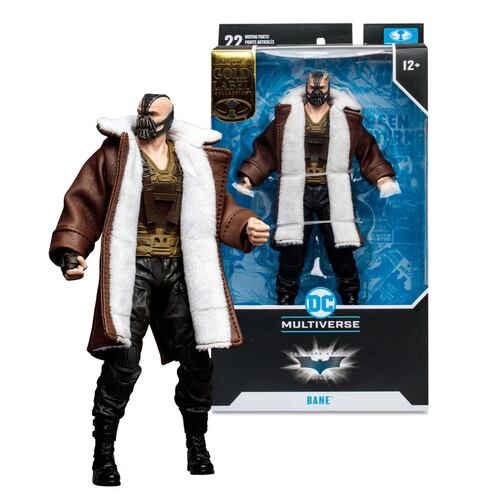Figura de colección 7" Bane. The Dark Knight Rises. Variante con Abrigo (Gold Label)