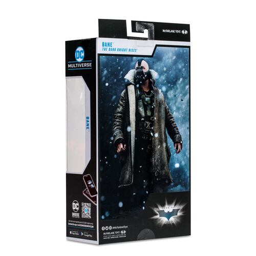 Figura de colección 7" Bane. The Dark Knight Rises. Variante con Abrigo (Gold Label)