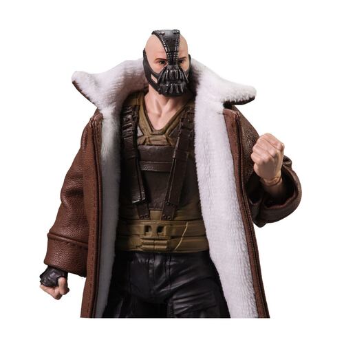 Figura de colección 7" Bane. The Dark Knight Rises. Variante con Abrigo (Gold Label)