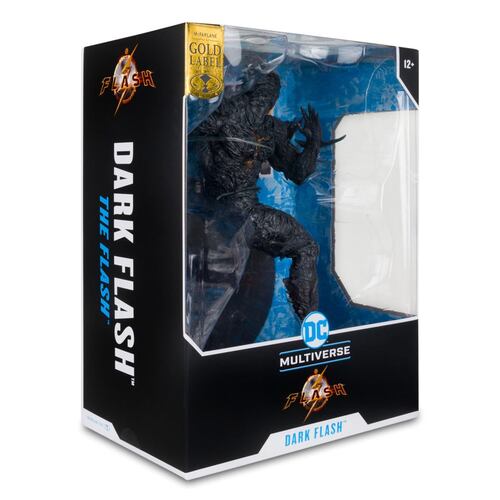 Estatua de colección 12" Dark Flash. The Flash Movie (Gold Label)