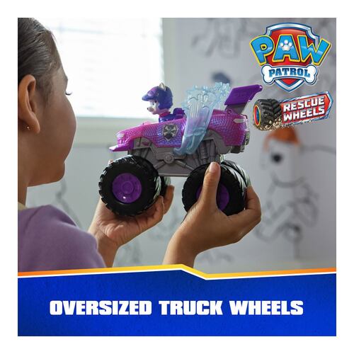 Vehículo PAW Patrol Roxi Camión Monstruo Rescue Wheels