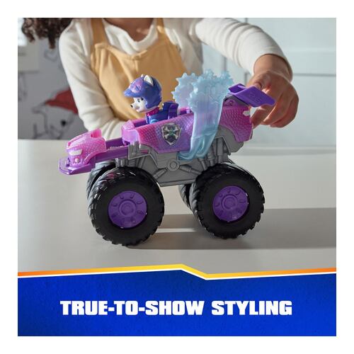 Vehículo PAW Patrol Roxi Camión Monstruo Rescue Wheels