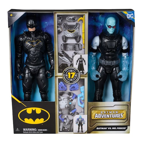 Figuras de Acción Batman vs. Mr. Freeze
