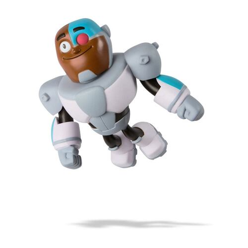 Figura de Acción Twisty Titans Cyborg Teen Titans Go! ¡Colecciónalos Todos!