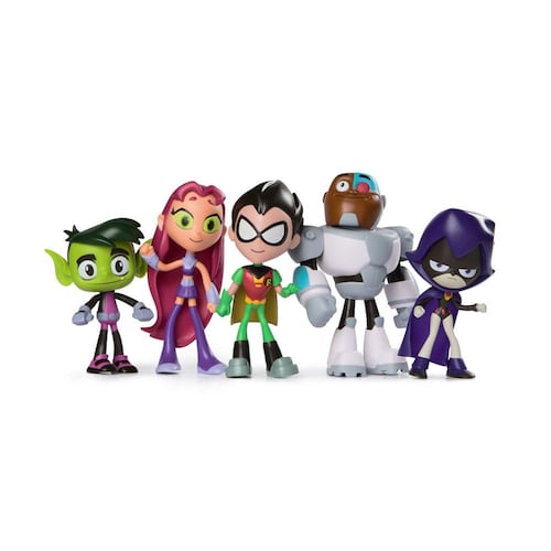 Figura de Acción Twisty Titans Cyborg Teen Titans Go! ¡Colecciónalos Todos!