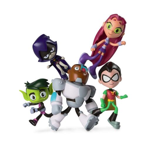 Figura de Acción Twisty Titans Cyborg Teen Titans Go! ¡Colecciónalos Todos!