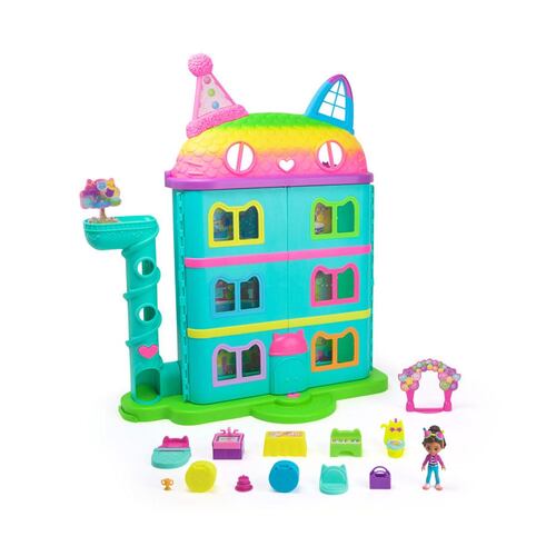 Casa de Muñecas Celebración Temática Arcoíris 60 cm Gabby's Dollhouse