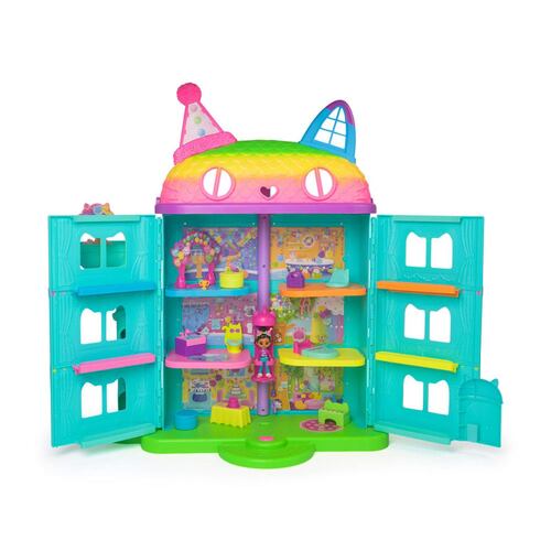 Casa de Muñecas Celebración Temática Arcoíris 60 cm Gabby's Dollhouse