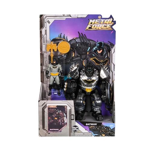 Figuras Coleccionables METAL FORCE con Armadura de 6in