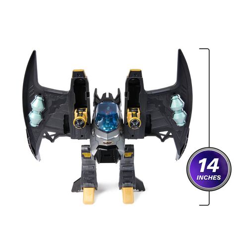 Set de Nave con figuras METAL FORCE Batwing Transformable