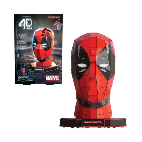 Rompecabezas 4D Máscara Deadpool