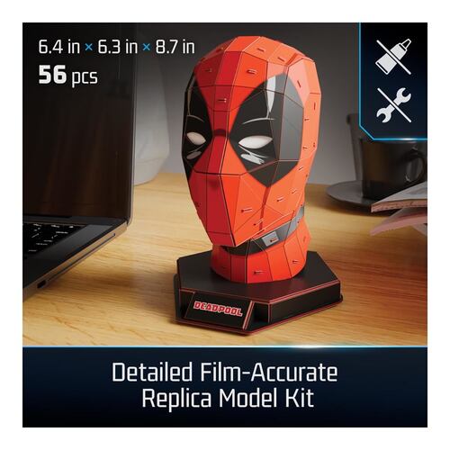 Rompecabezas 4D Máscara Deadpool