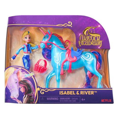 Set Muñecas Coleccionables Ava & Leaf de Academia Unicornio