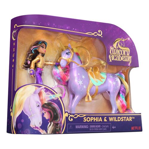 Set Muñecas Coleccionables Ava & Leaf de Academia Unicornio