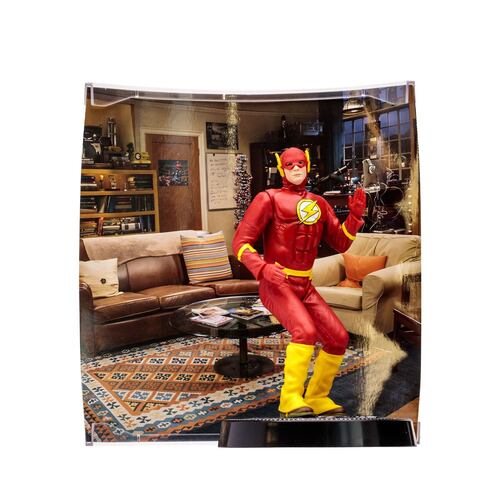 Estatua 6" Sheldon como Flash (The Big Bang Theory)
