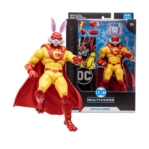 Figura 7" DC McFarlane Collector Edition WV3 Captain Carrot (Justice League Incarnate)
