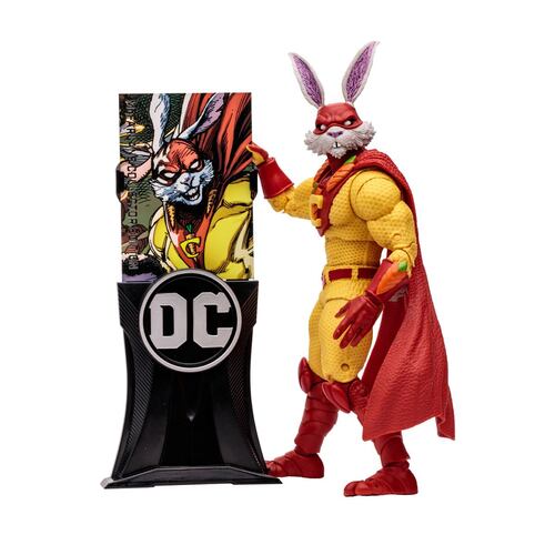 Figura 7" DC McFarlane Collector Edition WV3 Captain Carrot (Justice League Incarnate)
