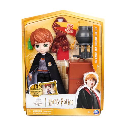 Figuras Coleccionable WIZARDING WORLD Ron de Lujo con Accesorios