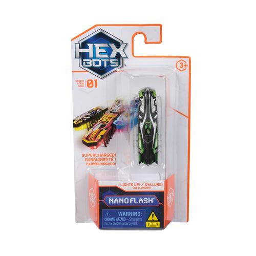 Figura Insecto Sensorial NanoFlash Hex Bots ¡Supercargado!