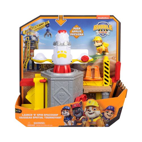 Nave Espacial de RUBBLE & CREW Lanza y Gira