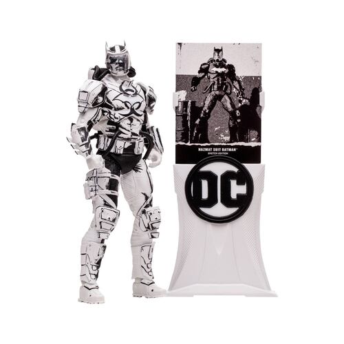 Figura 7" Batman Hazmat Suit (Line Art) (Gold Label)