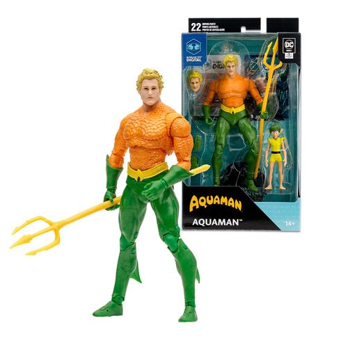 Figura 7" Aquaman DC Classic - McFarlane Digital
