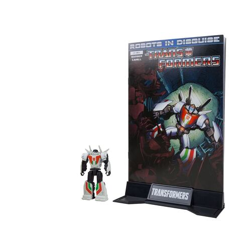 2 Pack Figuras 3" Bumble Bee & Wheeljack (con cómic)