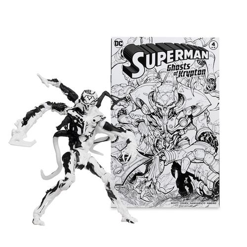4 Pack Figuras 7" Superman Series (Sketch Edition) (GOLD LABEL) (con cómic)