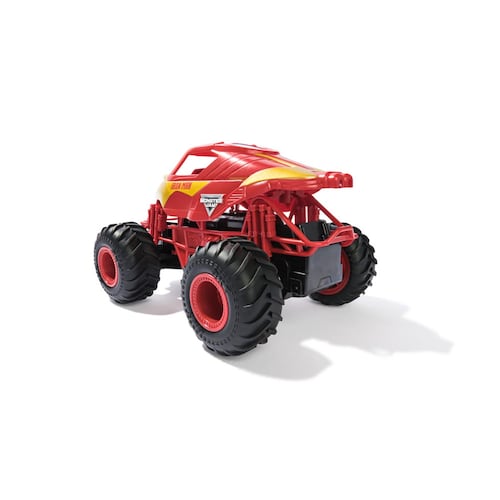 Set 2 Camiones Control Remoto Superhéroes Marvel Monster Jam
