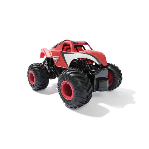 Set 2 Camiones Control Remoto Superhéroes Marvel Monster Jam