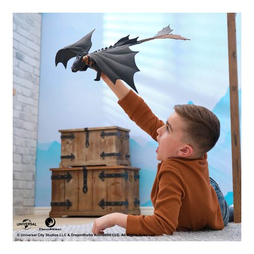 Figura con Sonido de Chimuelo de la Película DRAGONES