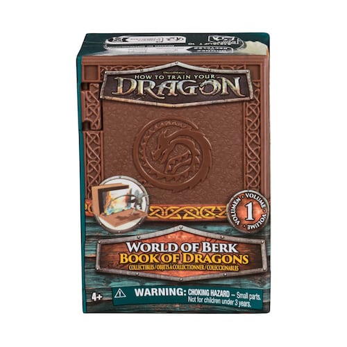 Minilibro Coleccionable de los dragones de la Película DRAGONES