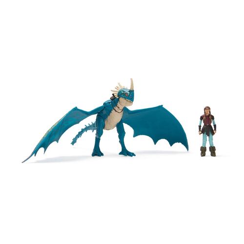 Figura Interactiva Vikingo y Dragón de Película DRAGONES