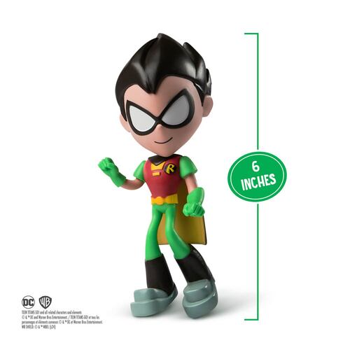 Figura de Acción Twisty Titans Robin de 6in TEEN TITANS GO