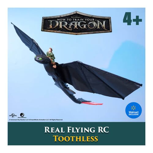 Figura Chimuelo de Dragones con Radio Control