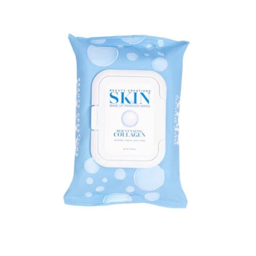 Toallitas Desmaquillantes Rejuvenecentes de Colágeno Beauty Creations