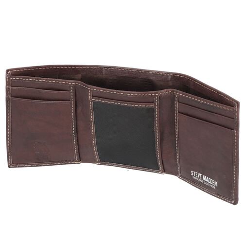 Billetera Trifold Steve Madden N80002/01 Café