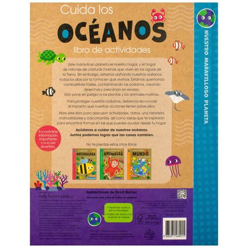 Cuida los océanos. Libro de actividades