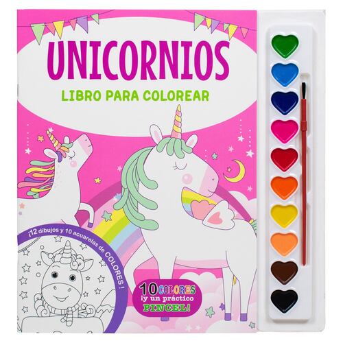 Libros para colorear para adultos - Barato - Animales - Unicornio by Zahir  Figueroa